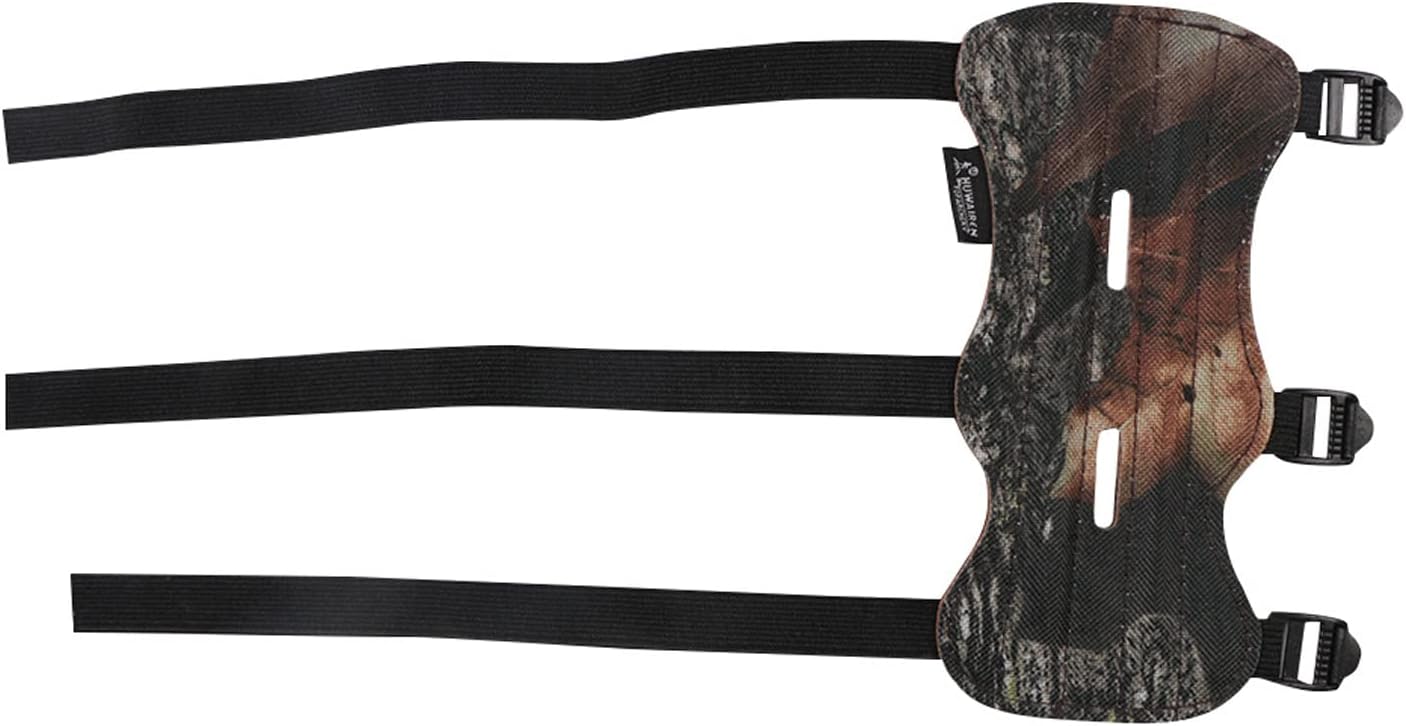 Archery Arm Guard Arm Protective Protector 3 Strap Adjustable Archery Accessory for Adult Hunting Target Shooting