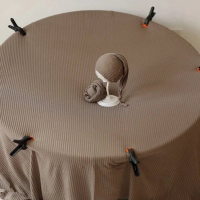 150 *150 Baby Photography Set Bebe Bean bag Background Newborn Photography Props Waffle Cloth Backdrop Frame Stand Fabrics