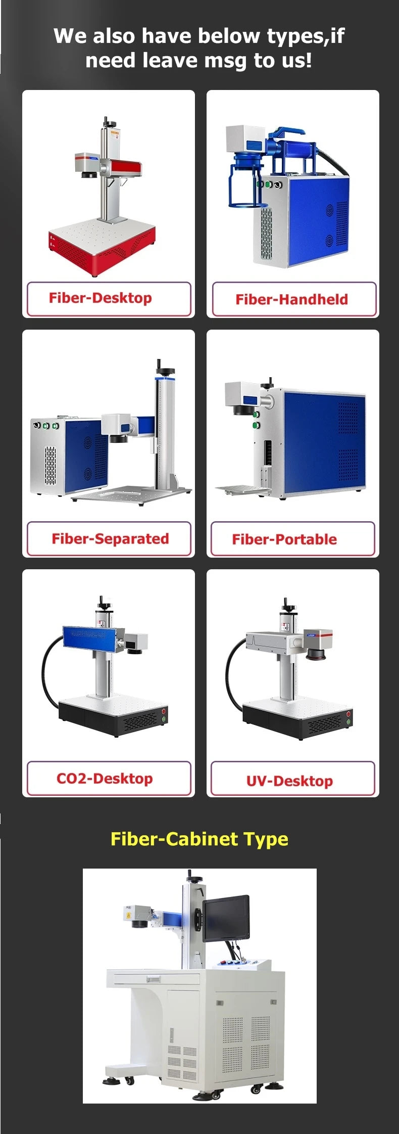 50W Raycus Fiber Laser Marking Machine 30W Laser Engraver Nameplate Engraving Metal Carving for PVC Plastic Stainless Steel
