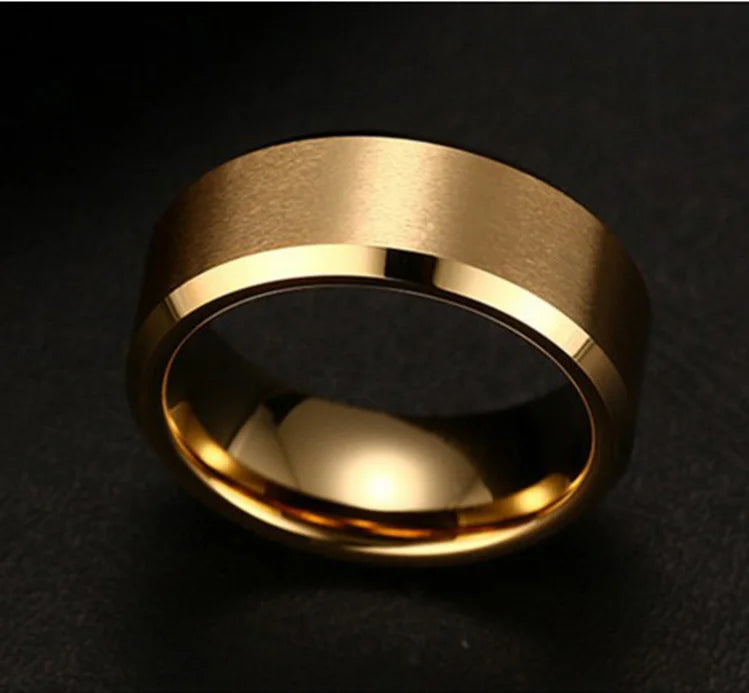 15 Fashion Jewelry Ring Men Stainless Steel Black Rings For Women