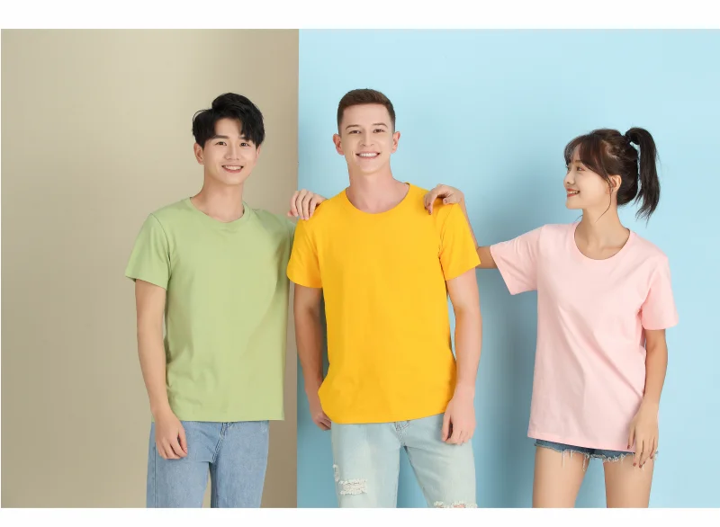 100% Cotton T Shirt  Custom Logo Make Your Design Logo Text Men Women Print Original Design High Quality Gifts Tshirt top