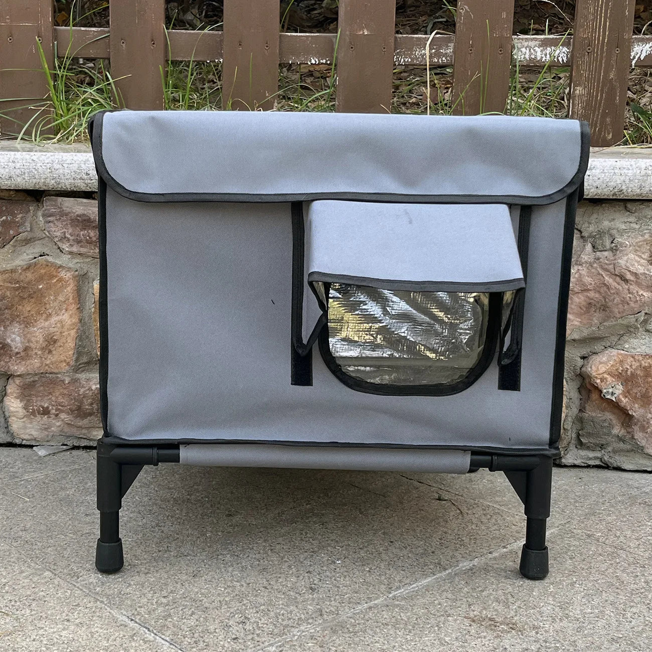 Cat litter Outdoor heating and insulation Cat litter Foldable cage delivery room Pet house Universal in all seasons