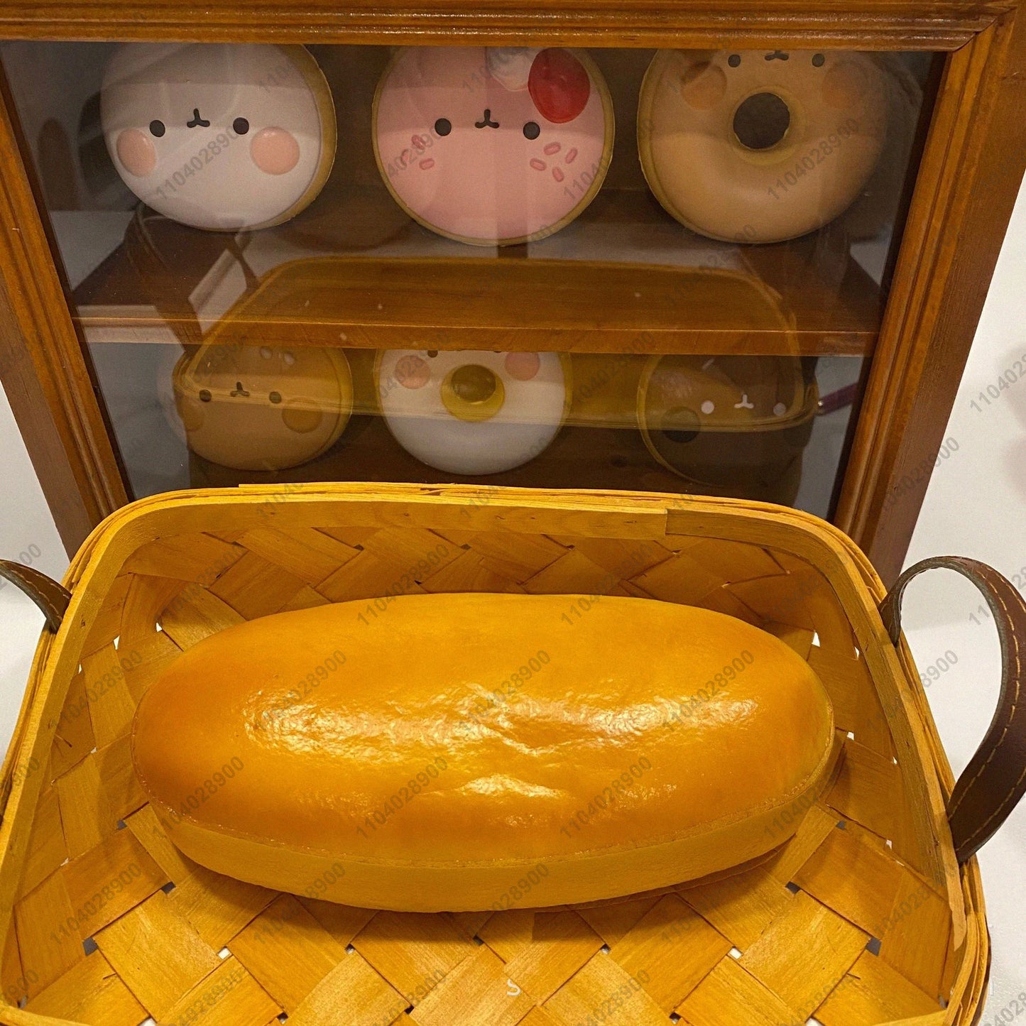 Cheese Cake Squishy Toy Slow Rising Long Cheese Bread Cake Slow Rebound Squeeze Food Stress Release Hand Relax Toy Gift