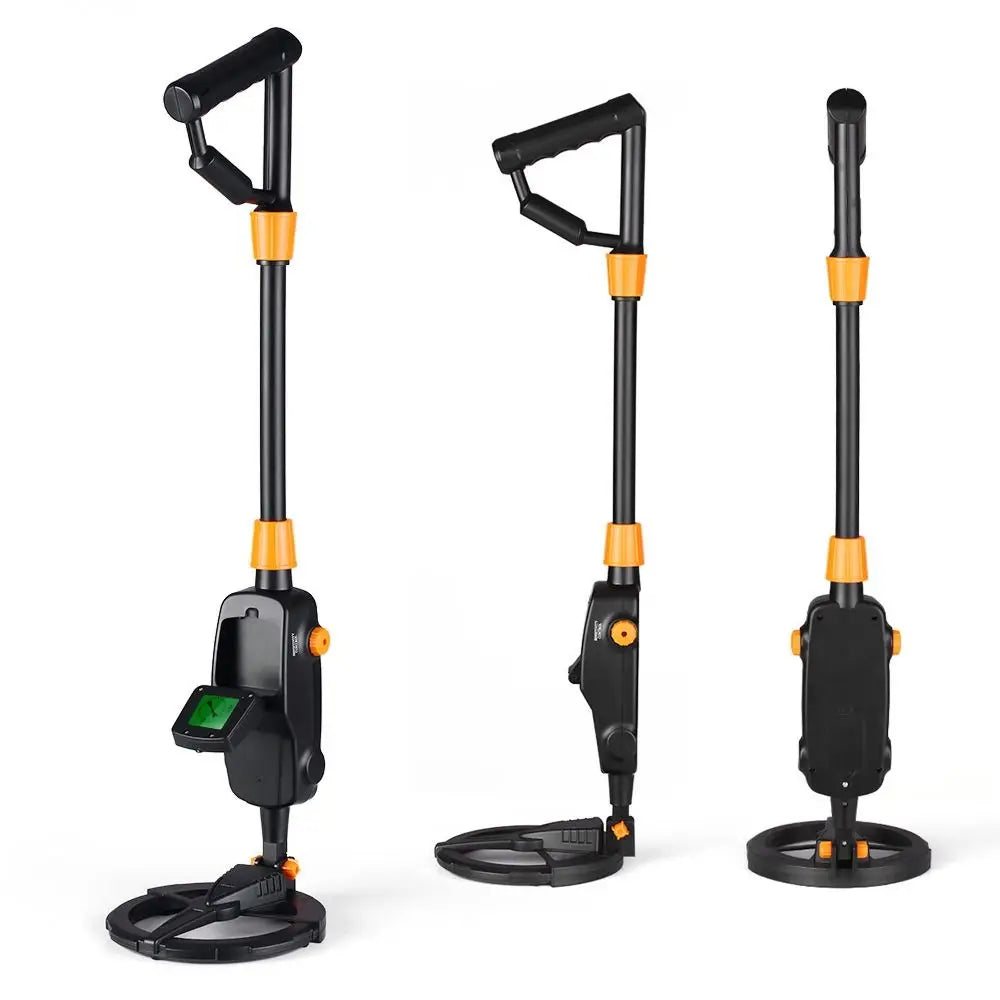 LCD Display Underground Metal Detector Audio Alarm Waterproof Metal Pinpointer Ergonomics Durable Handheld Metal Finder