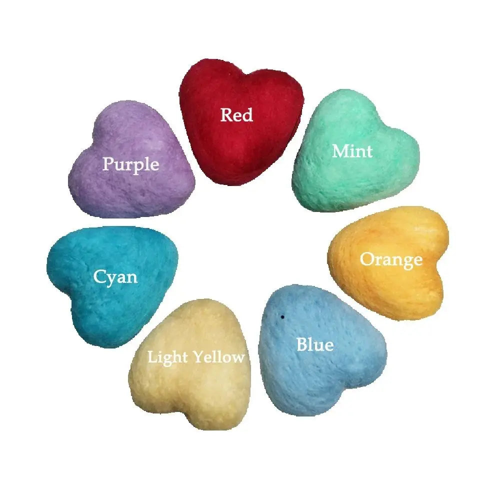 Accessories for Newborn Photography Made of Babies Wool Felt Star Heart Shapes Baby Studio Accessories Decorations