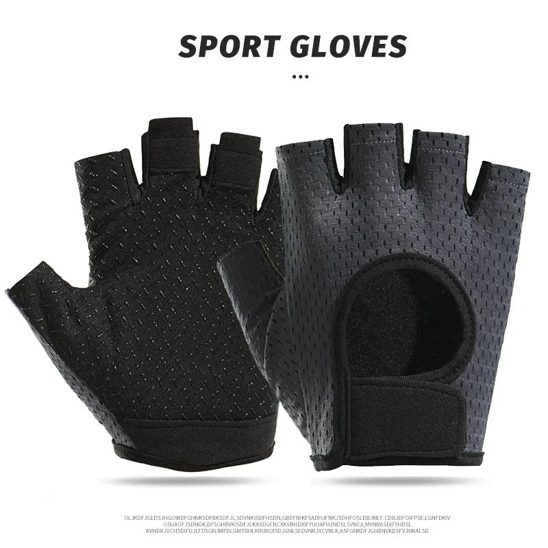 Weight Lifting Gloves Full Palm Protection, Workout Gloves for Gym, Cycling, Exercise, Breathable, Super Lightweight for Mens An