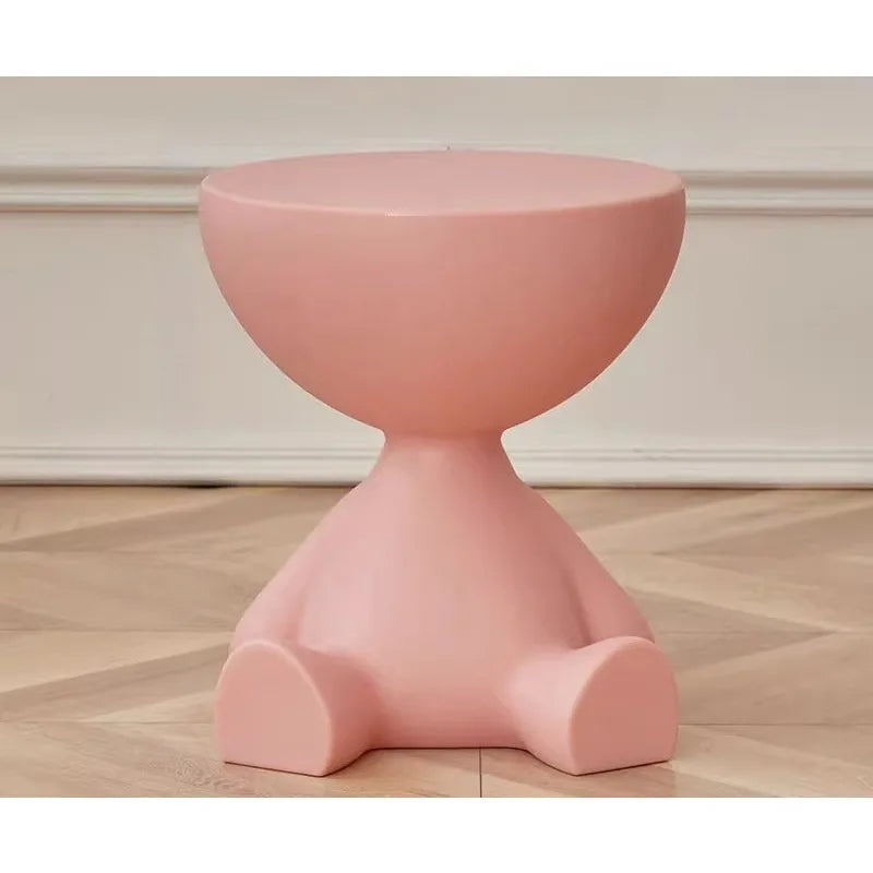 Creative Light Luxury Cartoon Sofa Edge Table Creative Flat Head Coffee Table Small Household Coffee Table Furniture Side Table
