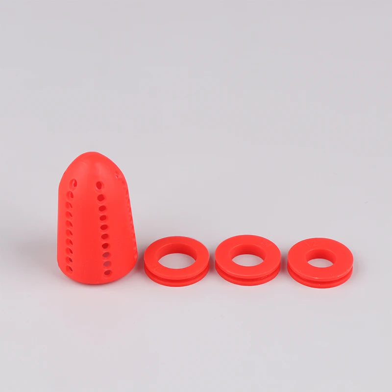 1Set Silicone Hookah Silencer Adjustable Size Chooes Muffler Shisha Accessories