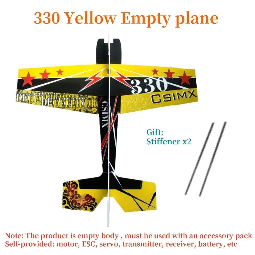 330 Rc Airplane 3D Mercury Fixed-wing Magic Board Plane Take Your RC Flying To The Next Level KIT DIY Remote Control Plane