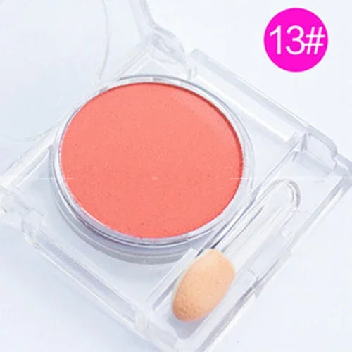 Monochrome blush Matte Natural Cheek Color Brightening Face Waterproof Facial Contouring Makeup Blush Powder Soft Makeup
