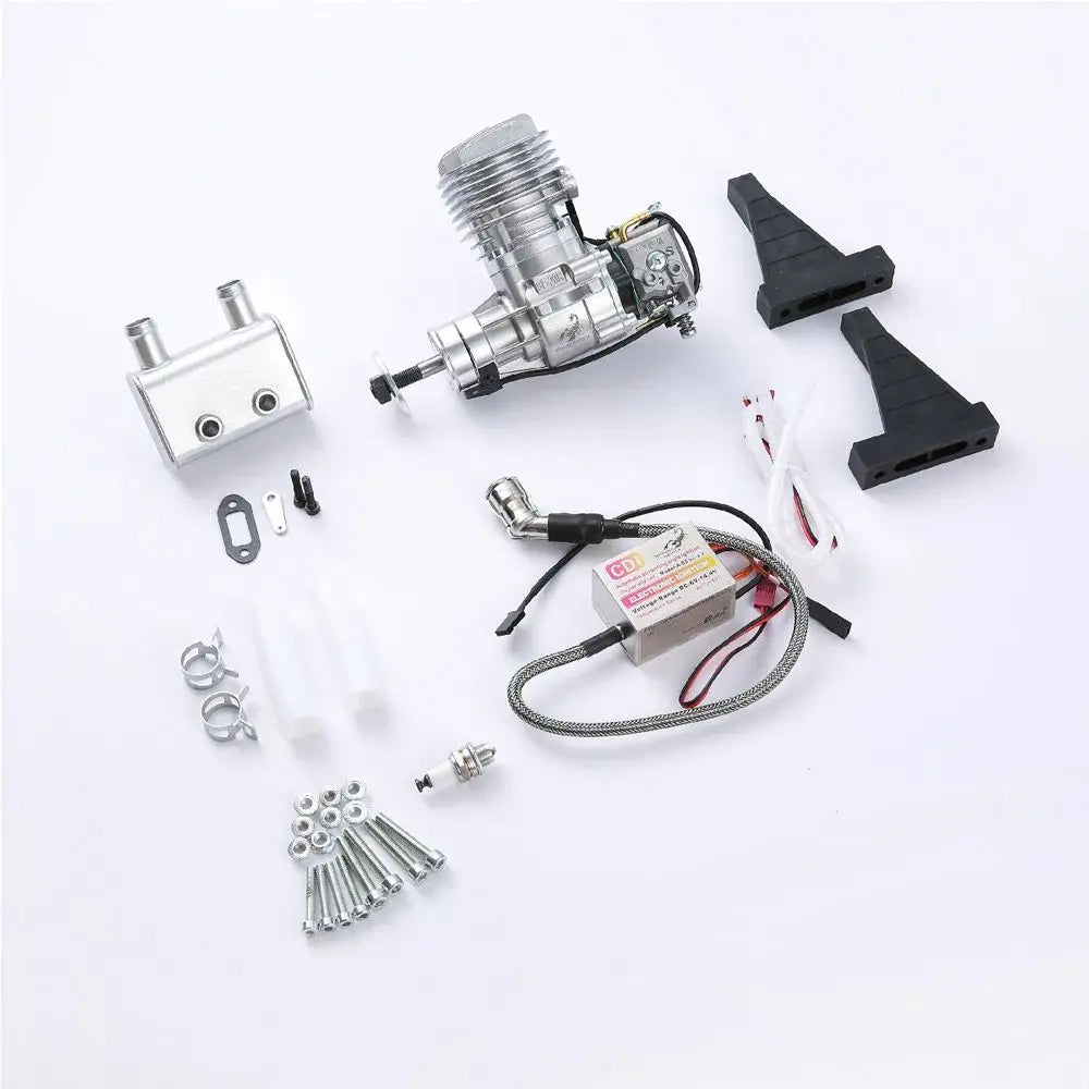 Original RCGF Stinger 20cc Gasoline Petrol Engine RE Rear Exhaust Pipe Vent Single Cylinder 2-Stroke for RC Airplanes