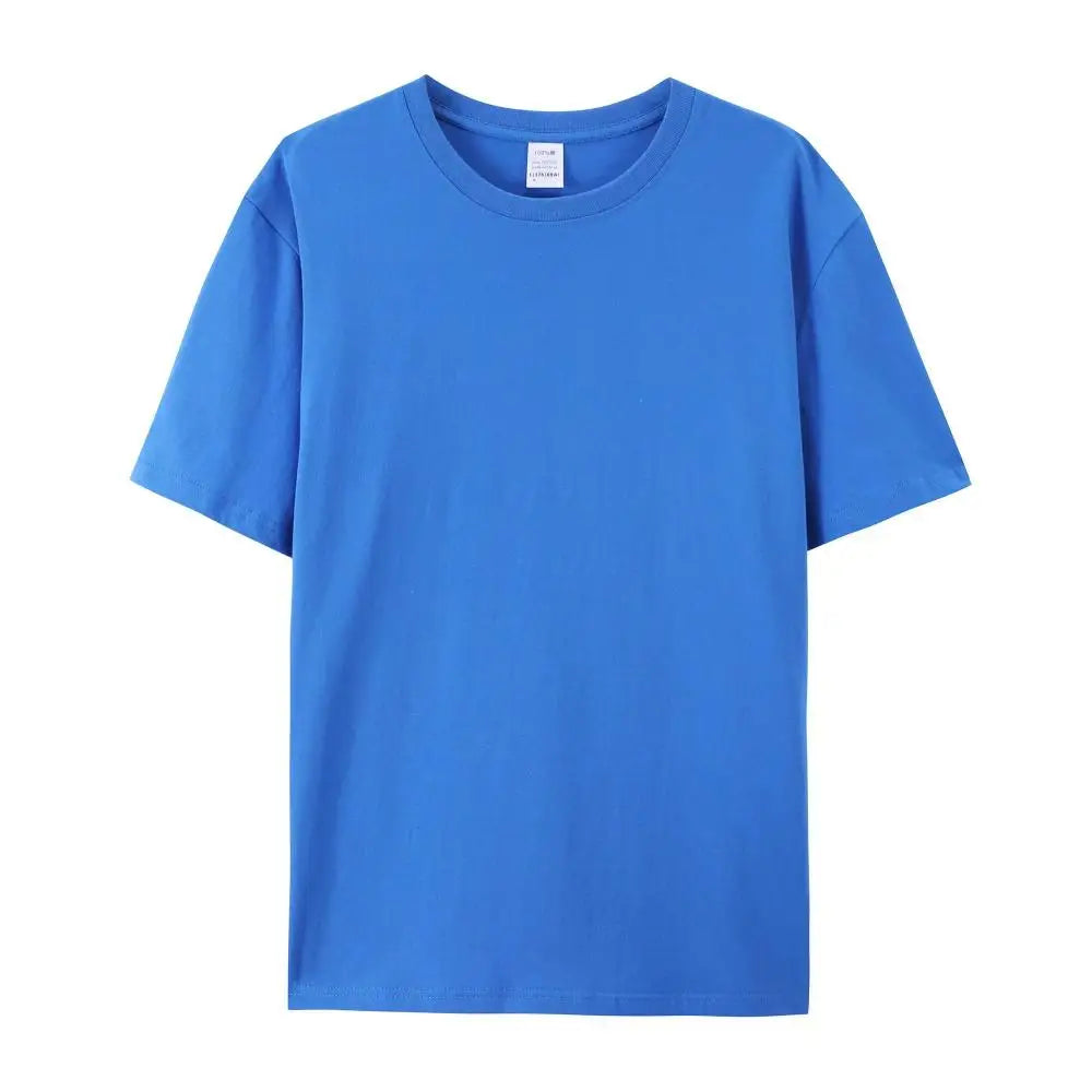100% Cotton T Shirts Unisex High Quality White T-shirts Wholesale Tee Shirts Summer Blank Tshirt For Men Camisetas Para Hombre