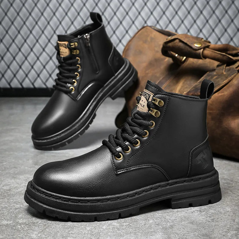 Men's fashionable casual sneakers, boots,, formal shoes, leather shoes