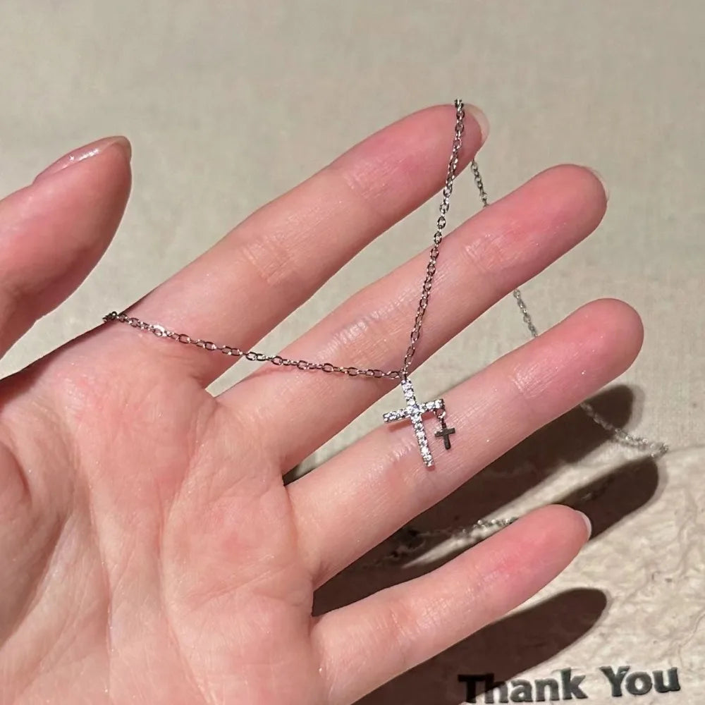 Simple Trendy Vintage Necklace Women Men's Fashion Necklace Hollow Choker Pendant Neck Jewelry Accessories Party Chain Wholesale