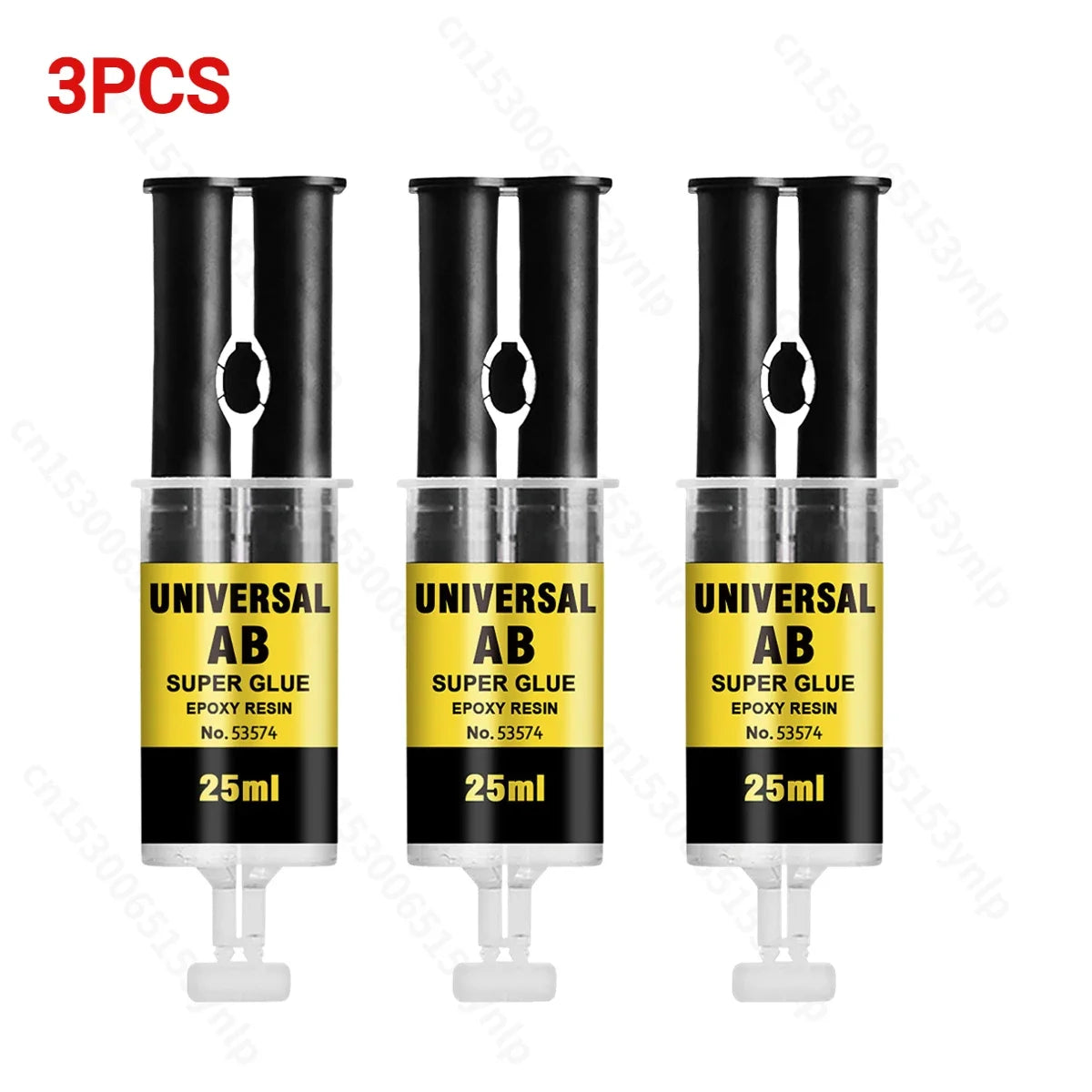 3/2/1PCS 25ML Epoxy Resin AB Glue Plastic Wood Strong Quick-drying Adhesive Glue Waterproof Home Strong Repair Glue Super Liquid