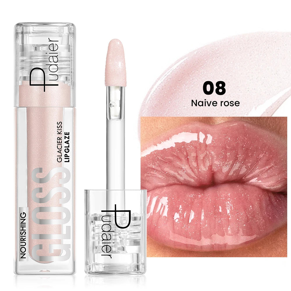 Long-lasting moisturizing lip gloss, waterproof and sweat-proof lip lipstick, easy to color, gentle and refreshing.