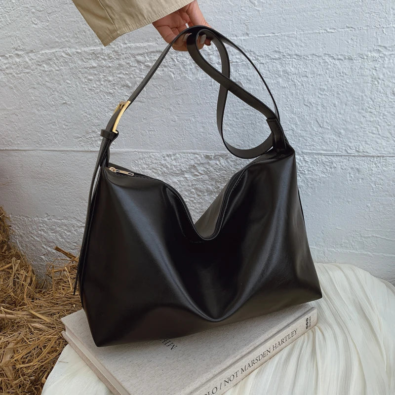 Crossbody Bags for Women Large Capacity Simple Design Handbags Solid Shoulder Bags Female Casual Travel Shopping Commuting Totes