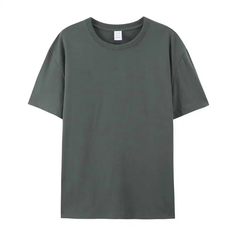 180gsm 100% Cotton T Shirt Men Custom Your Design Text Tops Tee Men Print Your Brand Team DropShipping Cheap wholesale