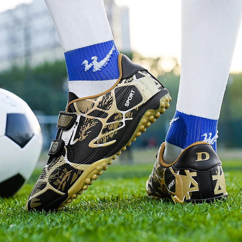 Kids Soccer Shoes FG/TF Football Boots Professional Cleats Grass Training Sport Footwear Boys Outdoor Futsal Soocer Boots 28-38