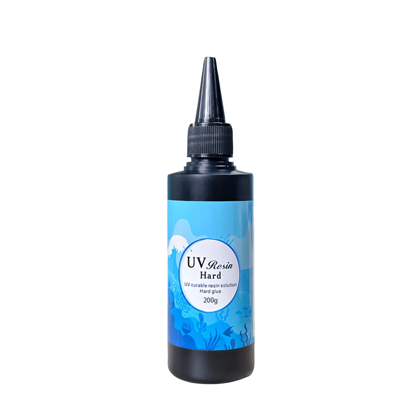 UV Resin Glue 10g/20g/50g/100g/200g Epoxy Resin and UV Lamp High Transparency Fast Drying and High Hardness for DIY Jewelry