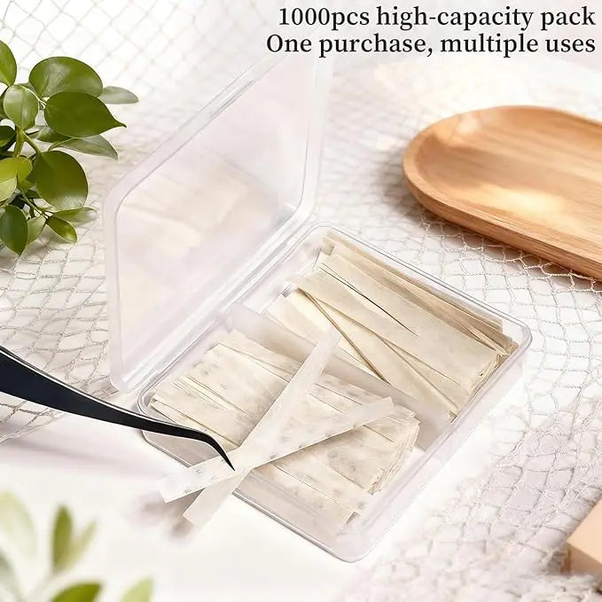 PERMANI Lash Lift Rod 1000 Pcs Disposable Korean Lash Lift Shields Flat For Eyelash Lifting and Setting Perm Cover Paper Tool