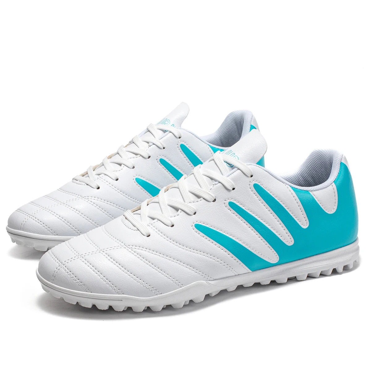 Sport Essential TF Turf Football Shoes Integrated PU Fabric Rubber Sole Anti-slip Wearable Unisex Casual Football Shoes