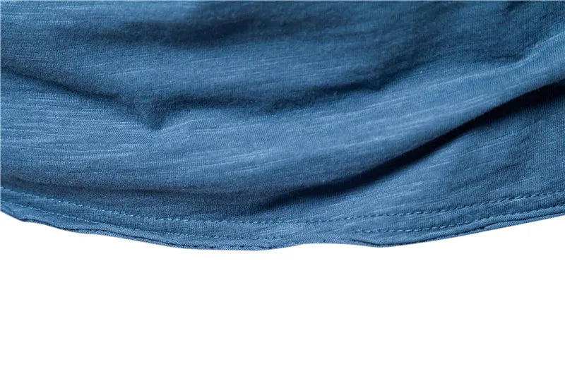 100% Cotton Men T-shirt V-neck Fashion Design Slim Fit Soild T-shirts Male Tops Tees Short Sleeve T Shirt O-neck for Men