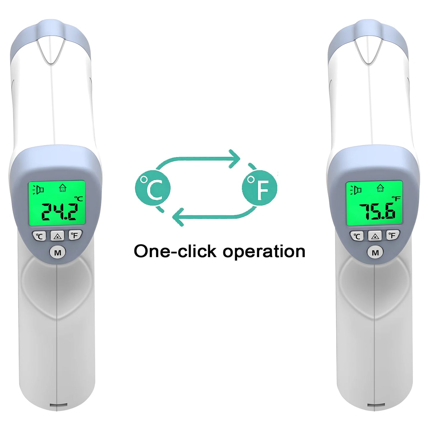 Non-contact Infrared Thermometer High Temperature Meter Probe Laser Pyrometer Suitable temperature of industrial objects