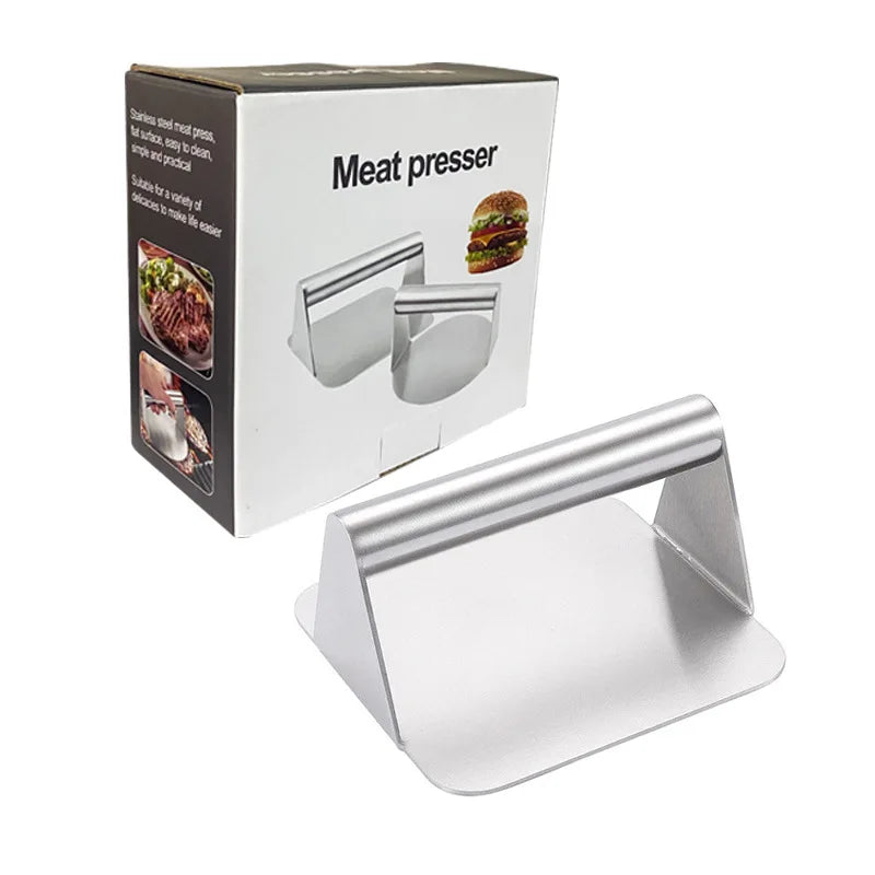 1pc Stainless Steel Hamburg Meat Press Hamburger Press Kitchen Gadgets Meat Pie Make Kitchen Accessories Cooking Accessories