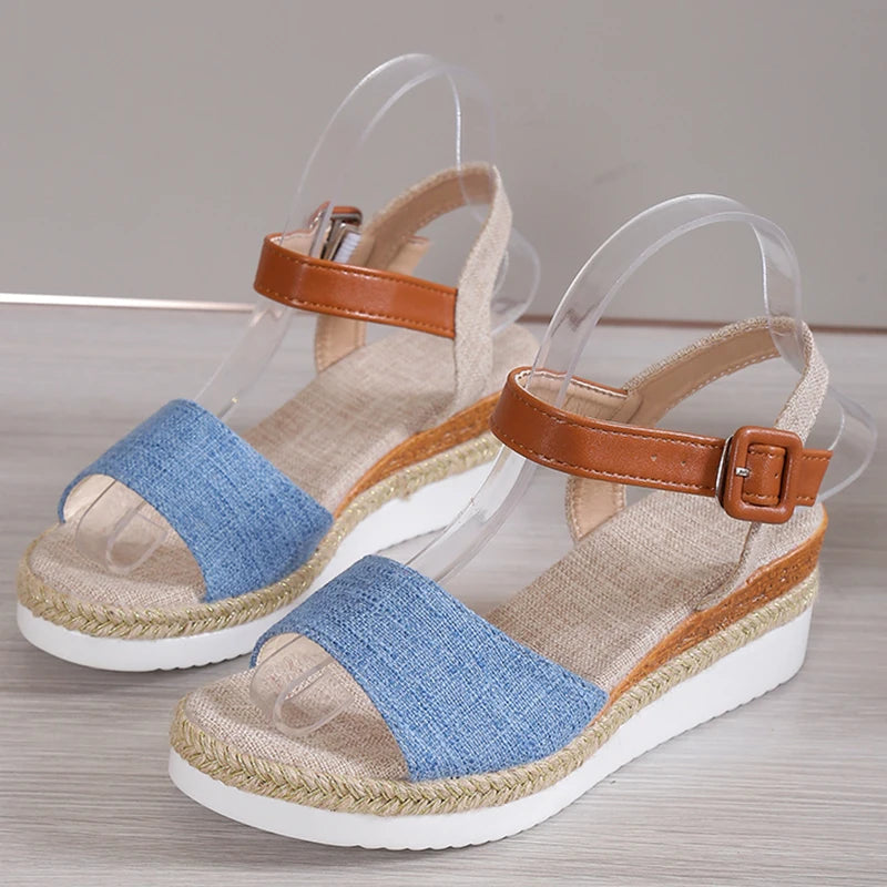 Fashion Shoes Sandals Women Wedge Sandals For Women Casual Women's Sandals Elegant Soft Female Zapatos De Mujer Footwear