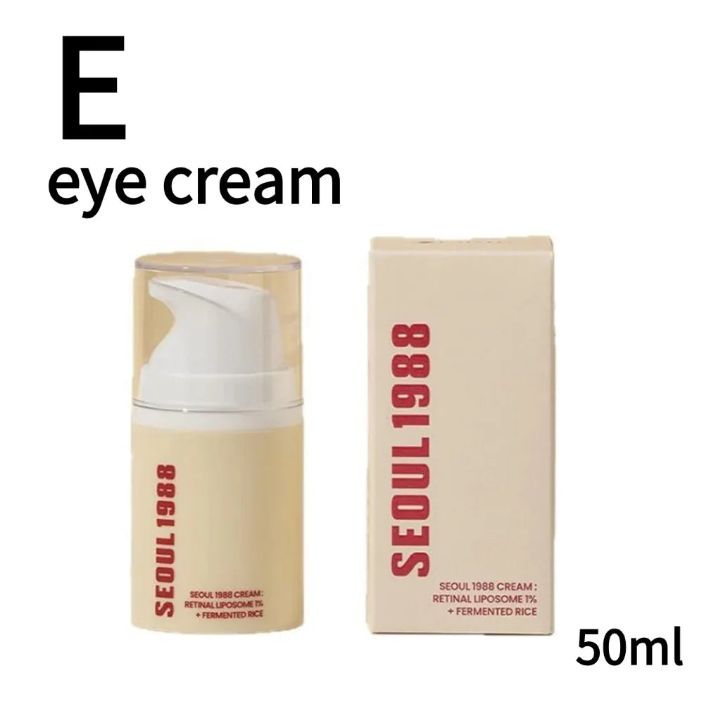 For SEOUL 1988 Retinol Face Care Serum Beauty Skin Care Kit Vitamin C Moisturizing Firming Anti Aging Wrinkle Skincare