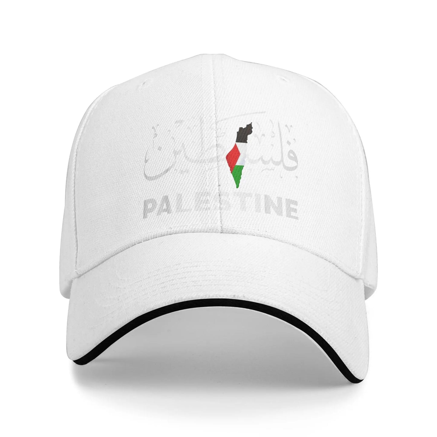 Palestine Arabic Flag Baseball Cap Palestinian Map Fashion Hip Hop Hats Summer Men Adult Outdoor Gym Snapback Cap