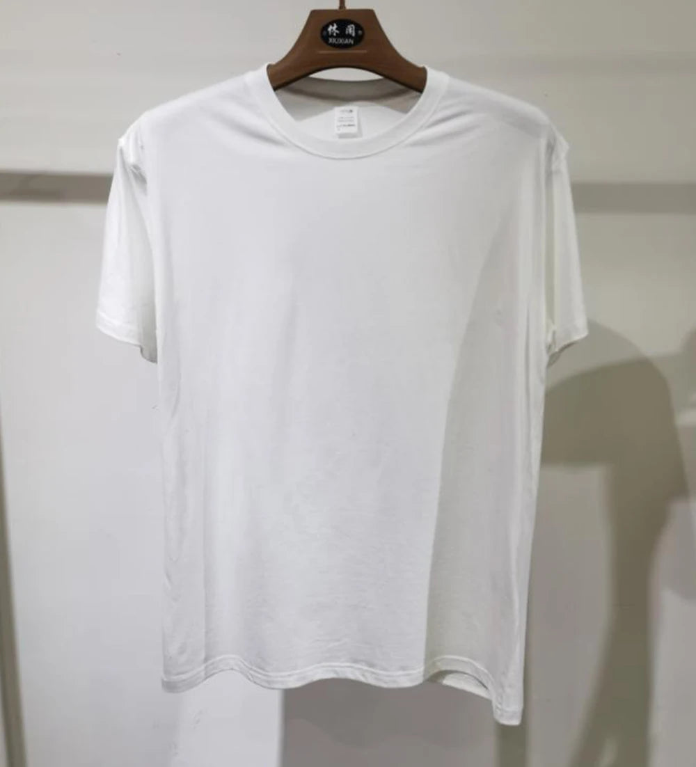 100% Cotton T Shirts Unisex High Quality White T-shirts Wholesale Tee Shirts Summer Blank Tshirt For Men Camisetas Para Hombre