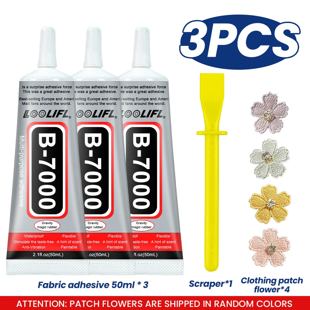 Epoxy resin super strong adhesive, fabric adhesive has strong plasticity, colorless, transparent, odorless, and washable