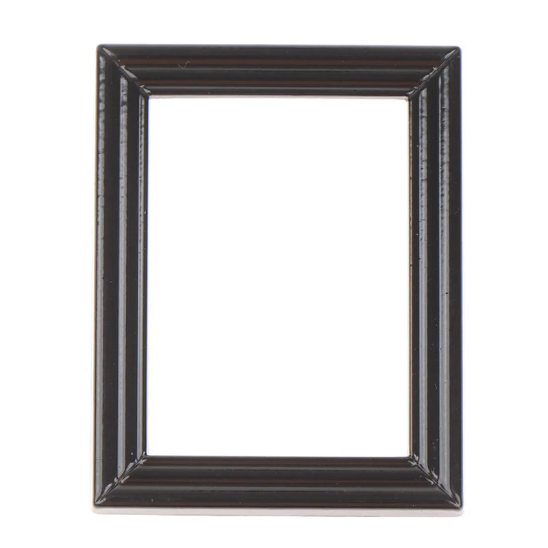 1:12 Dollhouse Photo Frames Mirror Frames Photo Border Picture Frame Model Decor