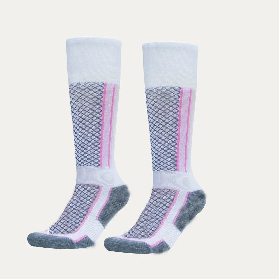 Ski Socks Winter Thermal Breathable Professional Climbing Socks Sports Unisex Hiking Stockings Moisture Wicking Cushioned Socks
