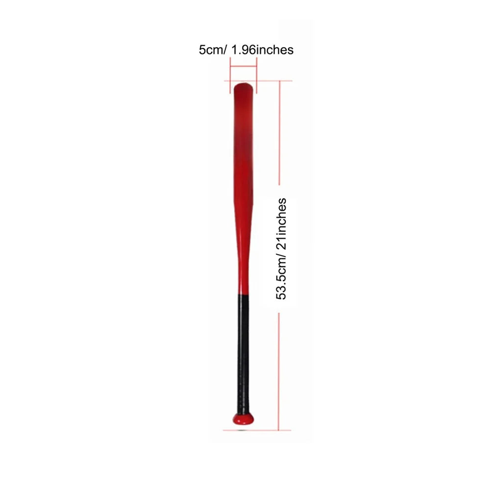 1pc 21'' Alloy Steel Baseball Bat, for All Skill, Black, Pro Training & Game, Heavy Bat Perfect for Sports & Home Practice