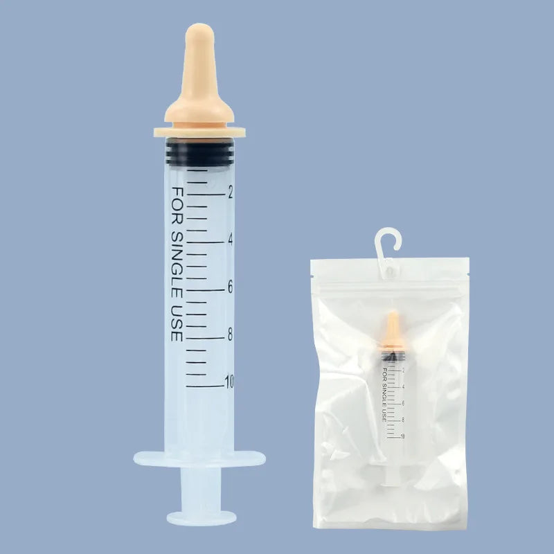 Pet Feeding Device Set Cat Dog Care Bottle Suit Newborn Kitten Feed Device with Feeding Bottle Puppy Medication Device