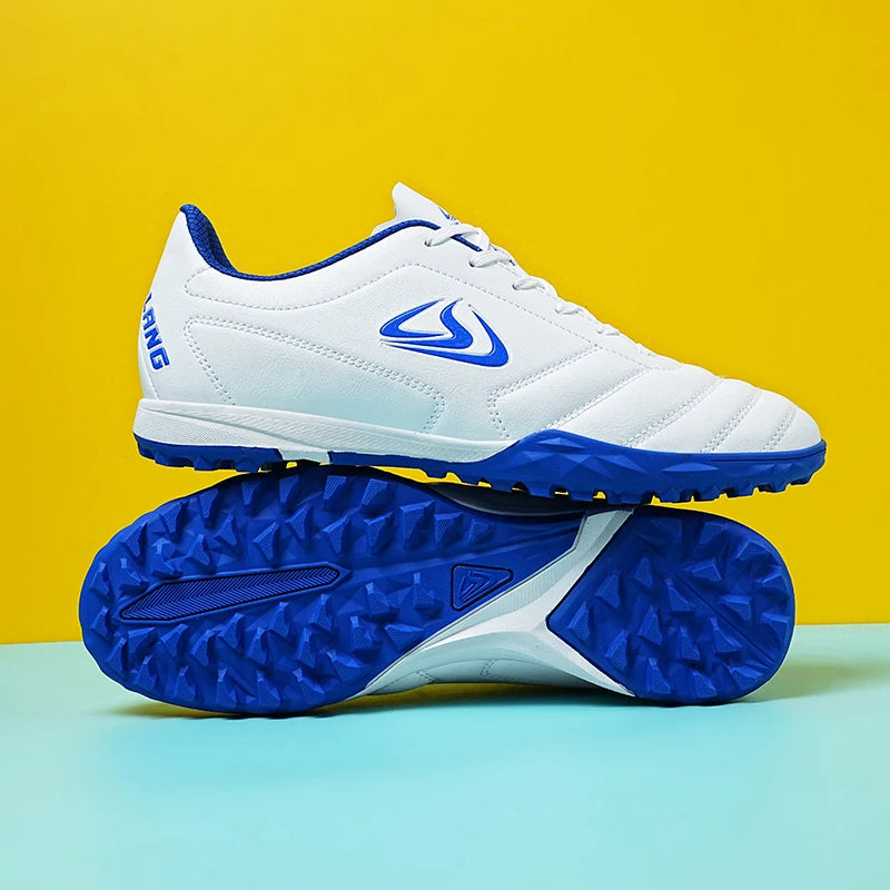 New Men Football Boots Outdoor Soccer Shoes TF FG Grass Cleats Comfortable Training Shoes Match Futsal Breathable Sport Indoor