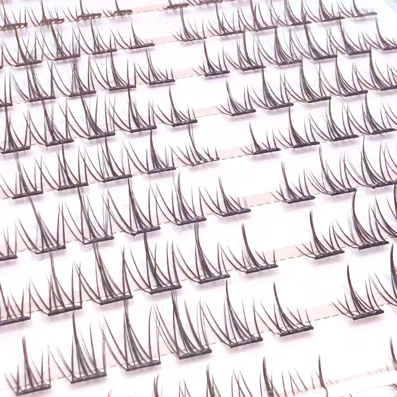 LONZUNIN Natural Look Reusable Self Adhesive False Lashes No Glue Eyelashes