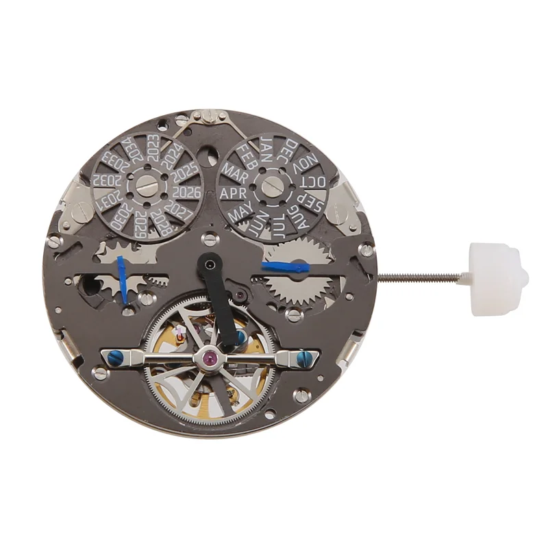ABGE-Multi-Functional Perpetual Calendar Automatic Mechanical Movement 5Hands Bare Torsion Pendulum Movement LB20