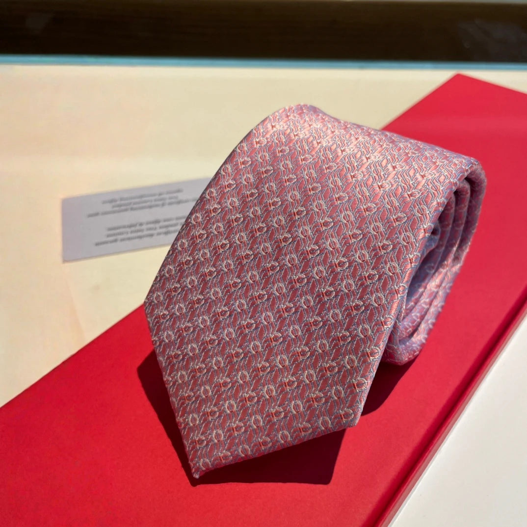 Luxury Brand Handmade Men's Neck Ties 100% Silk Ties Twill F Style High-End Business Formal Bows Ties Holiday Christmas Gifts