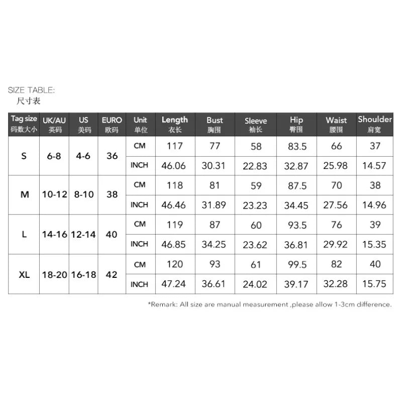 2025 Autumn/Winter Elegant Pure Color Long-Sleeved A-line Skirt Dress