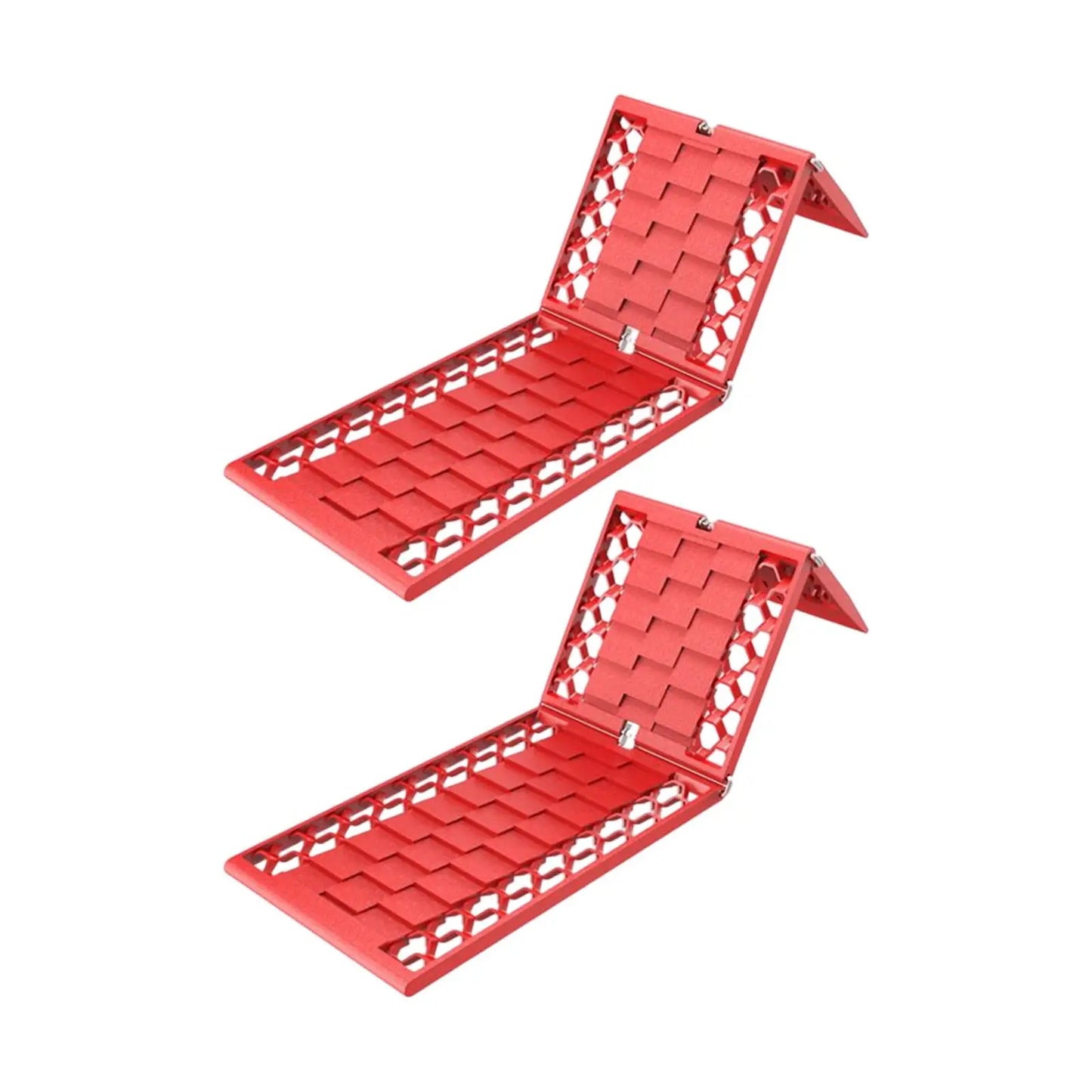 2x Traction Boards Snow Escape Devices track Pad Roll Nonslip Plate Heavy Duty off roading traction track for Pickups