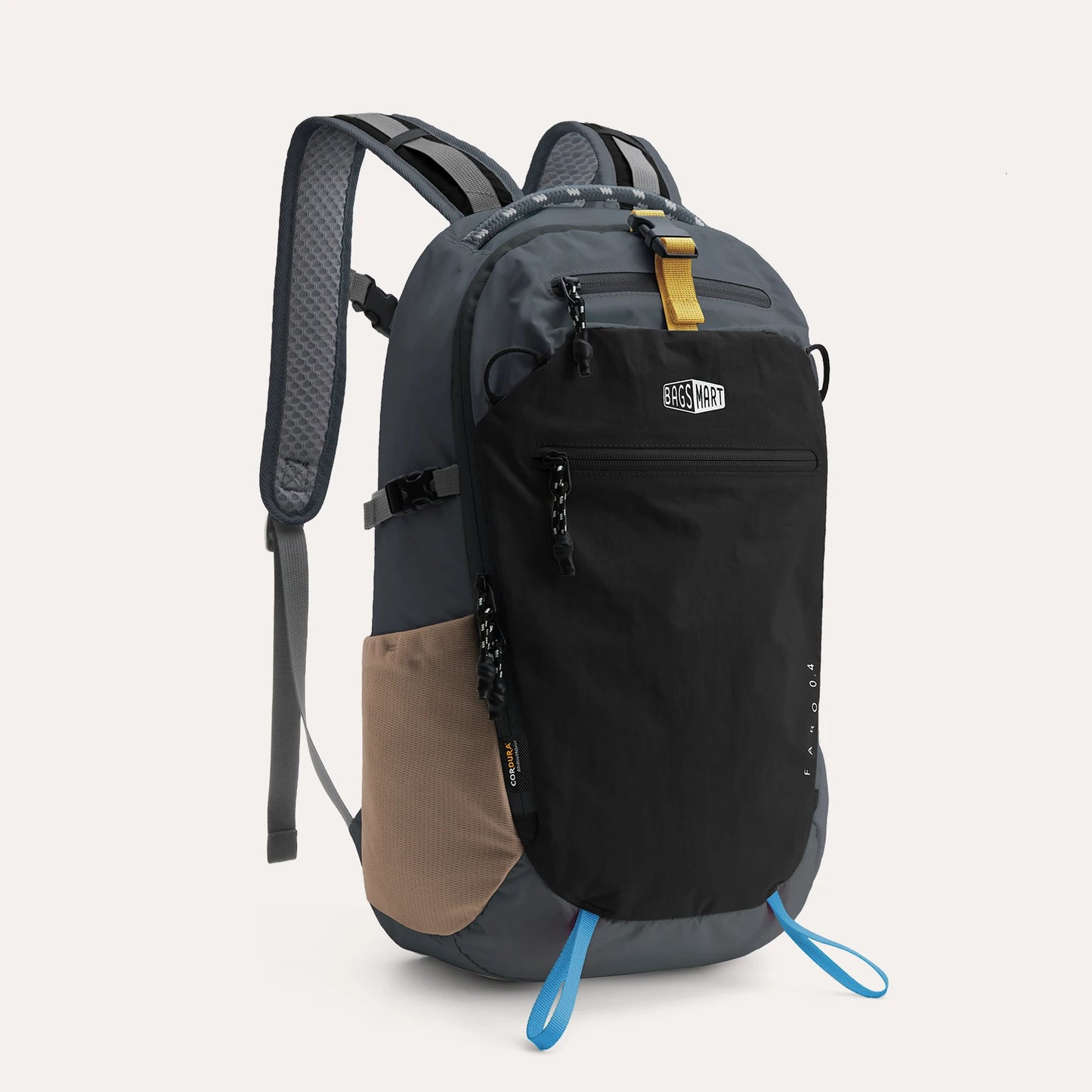 BAGSMART School Backpack for Women Nylon Waterproof School Bags Fits 14 Inch Laptop Lightweight Durable Travel Commute Hiking