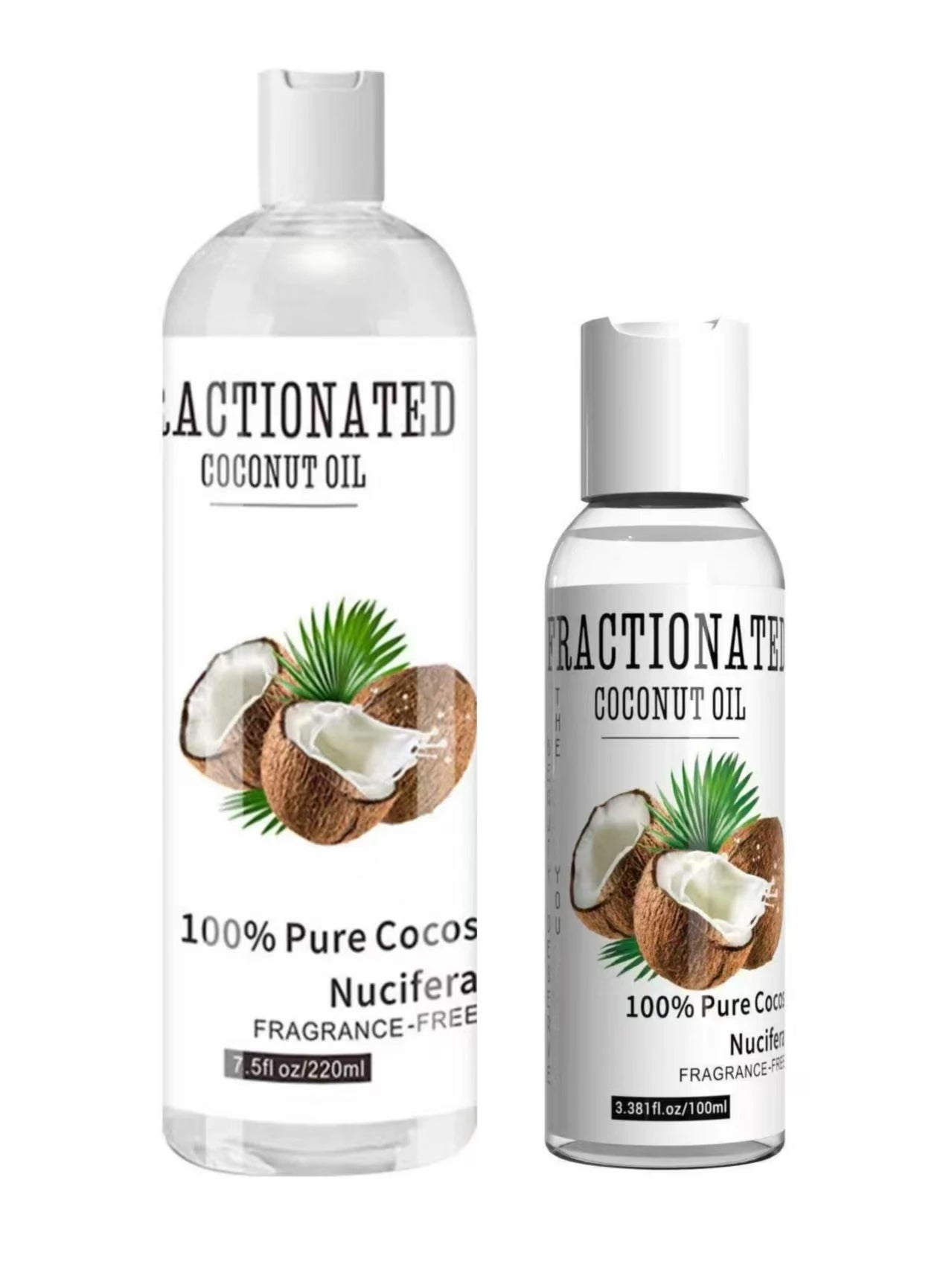 Naturals Organic Fractionated Coconut Oil, 100% Pure Cocos Nucifera, Massage and Body Oil,Skincare Routine & Nail Care, Gift