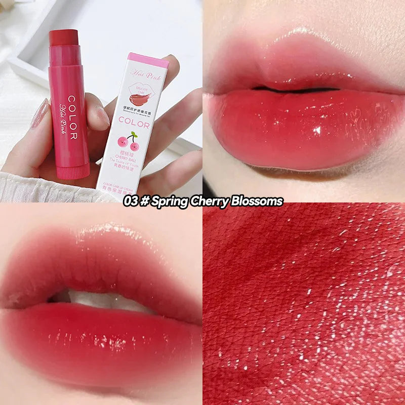 Colored Moisturizing Lip Balm Lipstick Moisturizing, Moisturizing, Diluting Lip Lines, Anti-drying Lip Balm