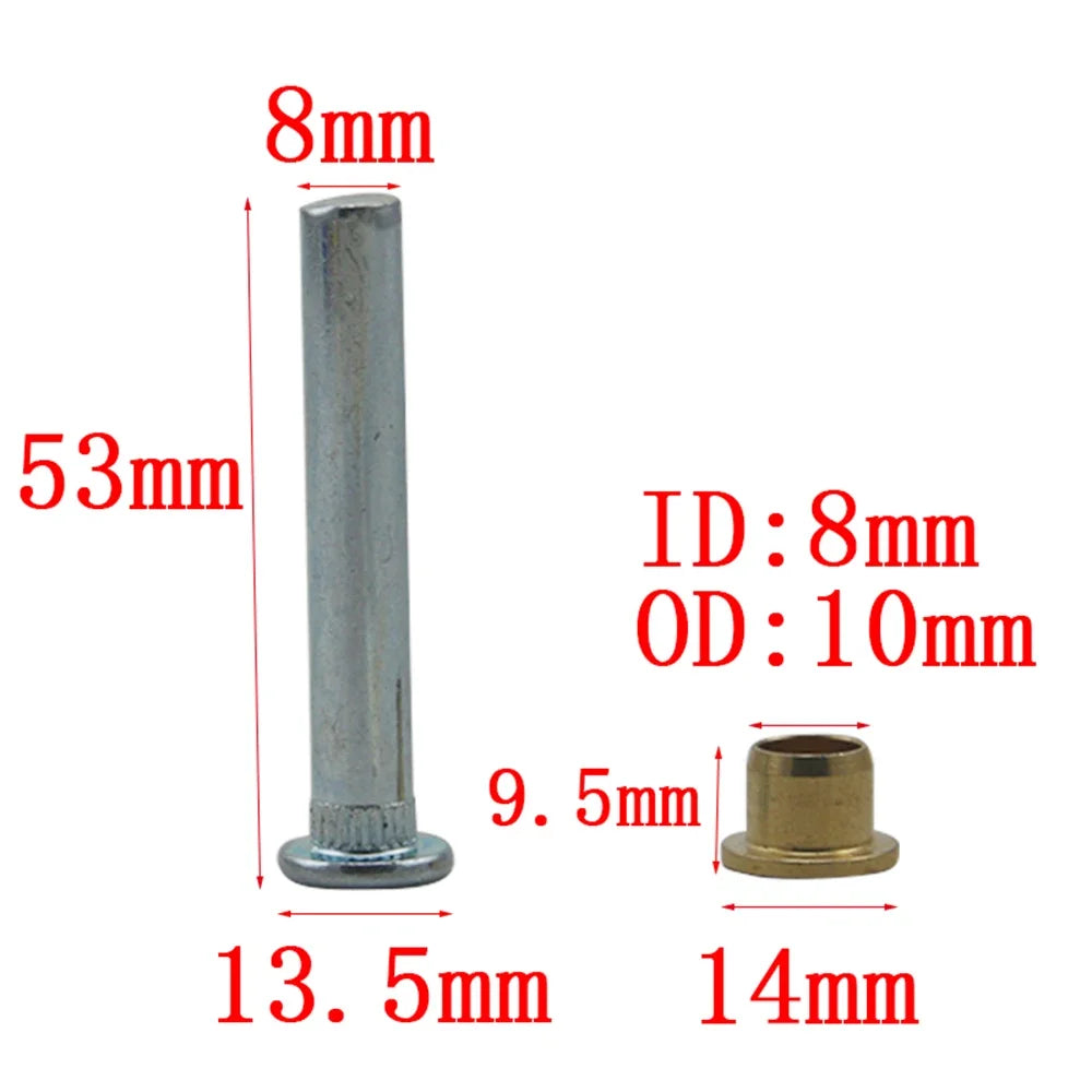 Hot Sale 4PCS pickup modification parts Replacement door hinge repair kit suitable for D22 Nissan Navara 97-05 NAVARA