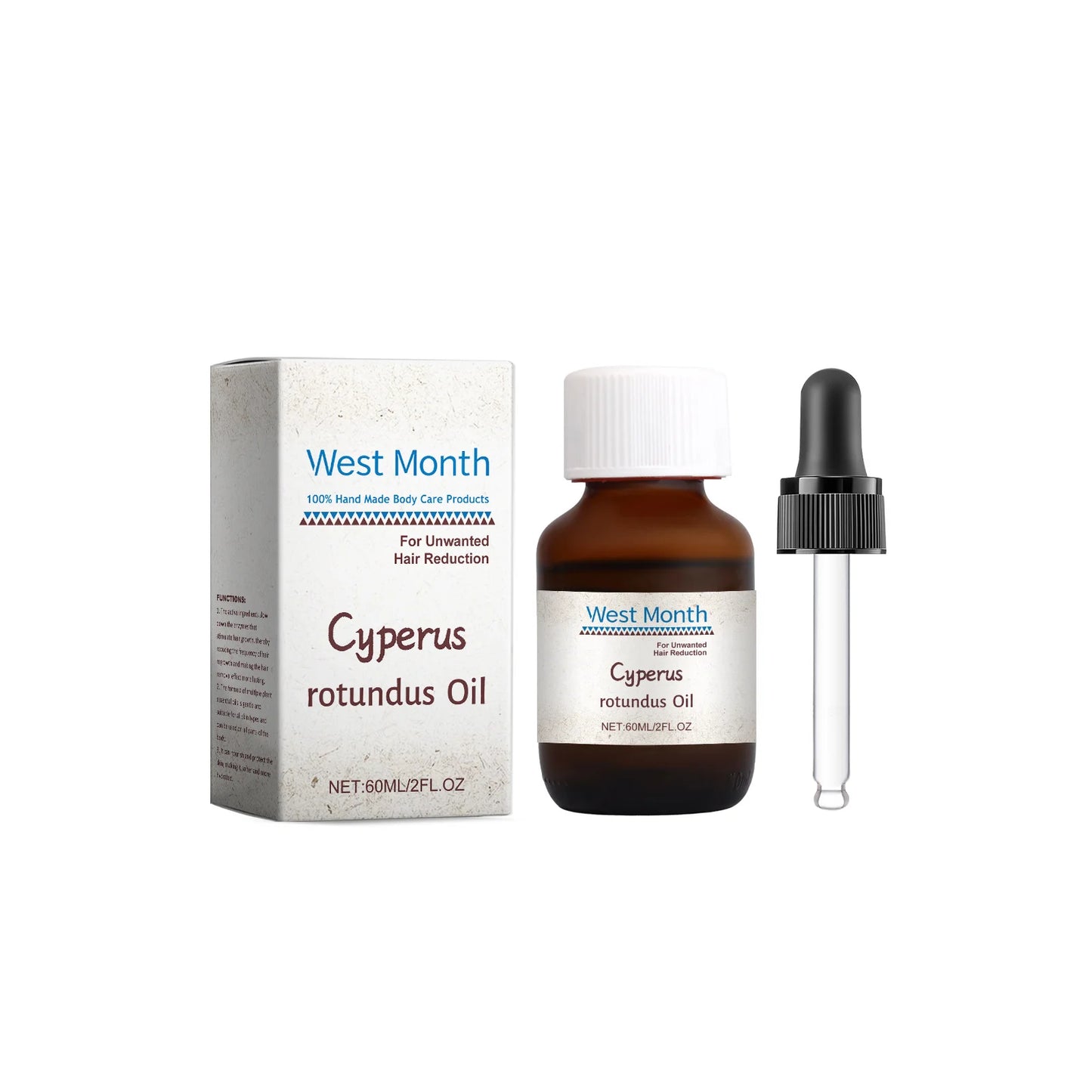 Cyperus Rotundus Oil Hair Removal Armpit Legs Arms Hair Growth Inhibitor Smoothing Repairing Moisturizing Nourishing Body Care