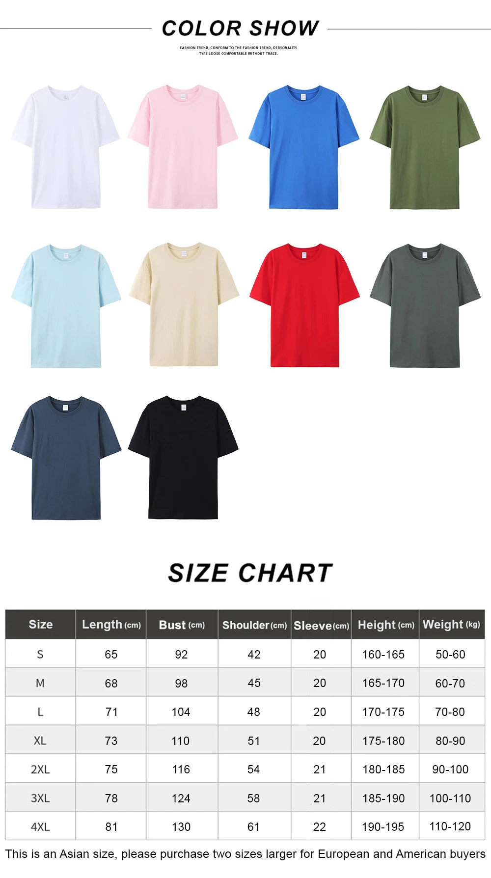 100% Cotton T Shirts Unisex High Quality White T-shirts Wholesale Tee Shirts Summer Blank Tshirt For Men Camisetas Para Hombre